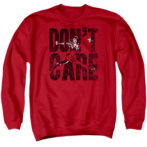 Justice League DonT Care Crewneck Sweatshirt