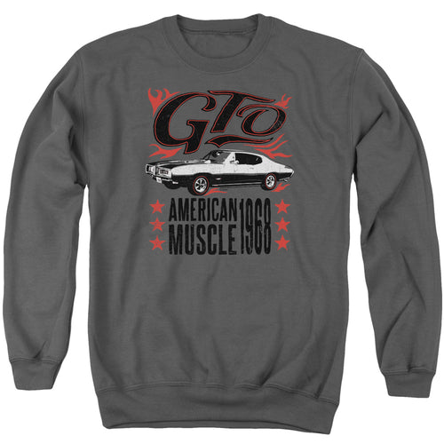 Pontiac Gto Flames Crewneck Sweatshirt