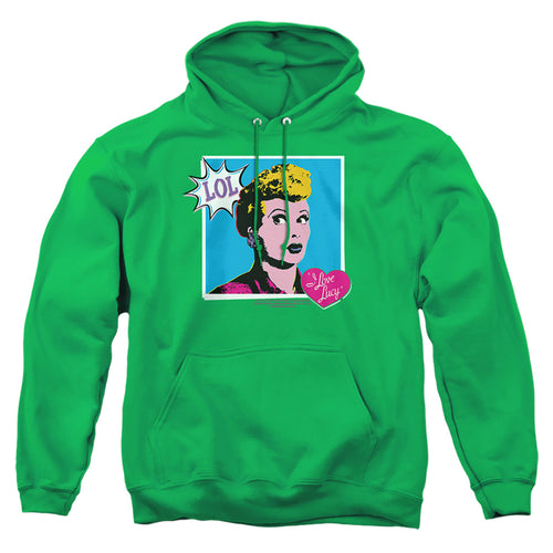 I Love Lucy I Love Worhol Lol Pullover Hoodie