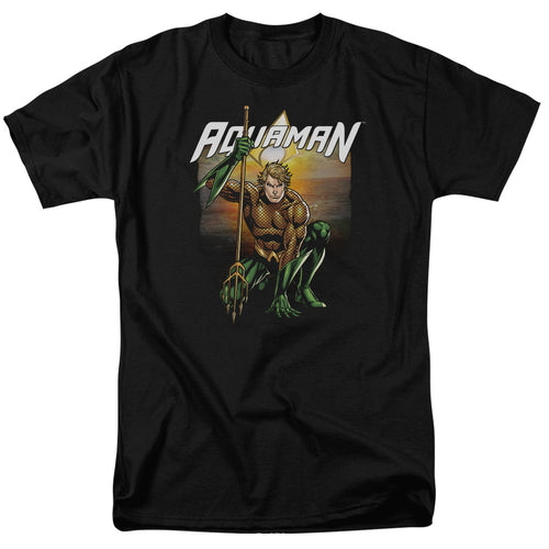 Justice League Beach Sunset T-Shirt