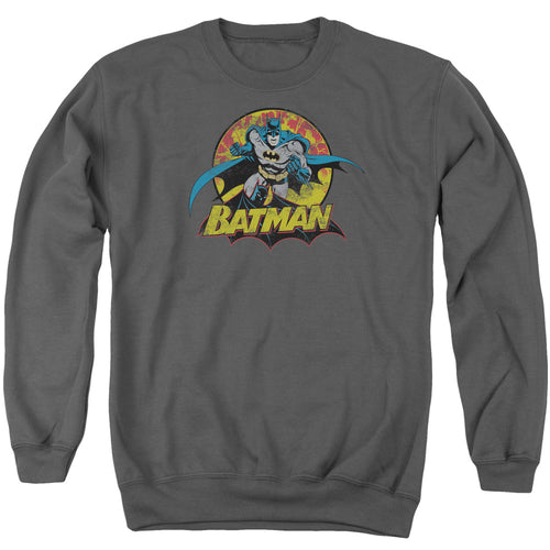 Justice League Batman Rough Distress Crewneck Sweatshirt