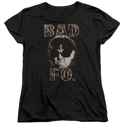 The Three Stooges Bad Moe Fo Womens T-Shirt