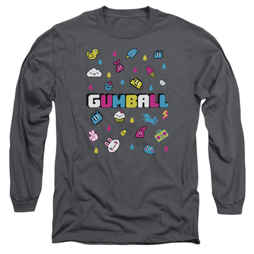 The Amazing World of Gumball Fun Drops Long Sleeve T-Shirt