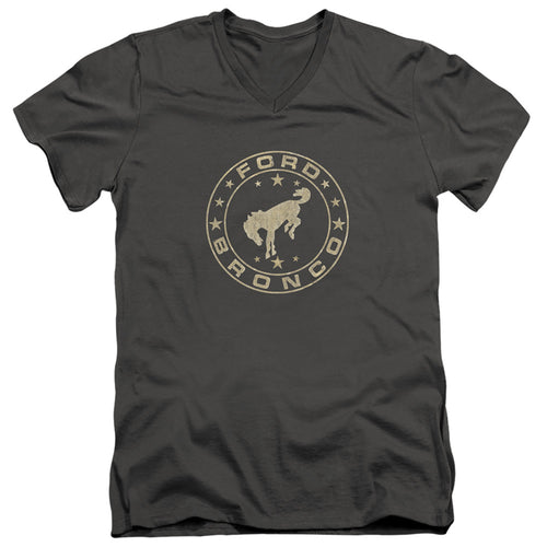 Ford Vintage Star Bronco V-Neck T-Shirt