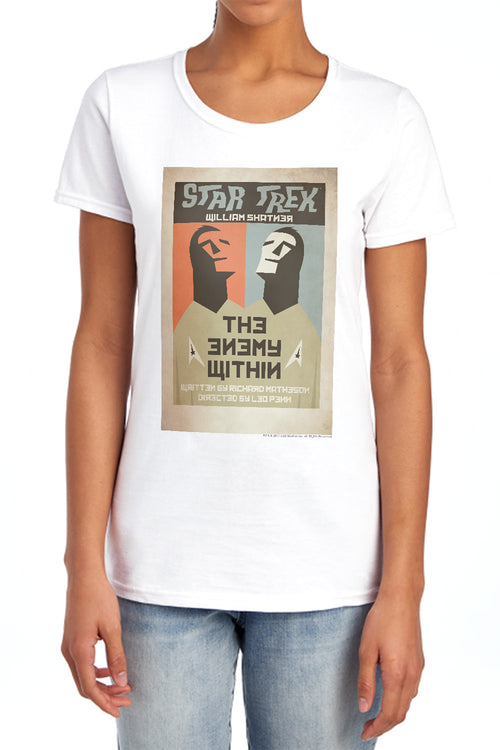 Star Trek The Enemy Within Womens T-Shirt