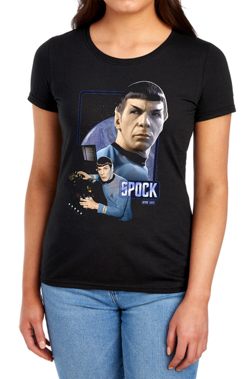 Star Trek Spock Womens T-Shirt