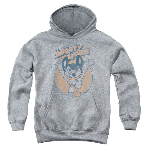 Mighty Mouse Flying with Purpose Youth Hoodie