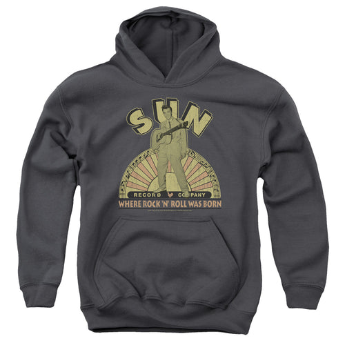 Sun Records Elvis Silhouette Youth Hoodie