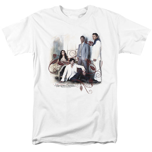 The Vampire Diaries Three Plus One White T-Shirt