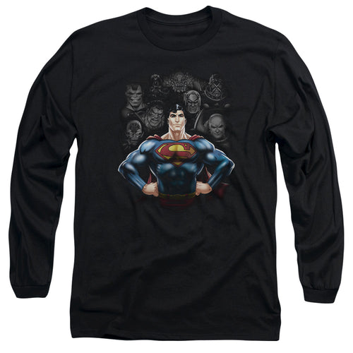 Superman Villains Long Sleeve T-Shirt