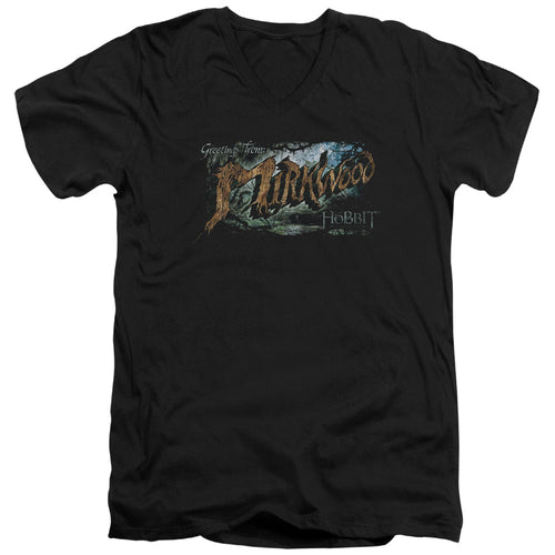 The Hobbit Greetings From Mirkwood V-Neck T-Shirt
