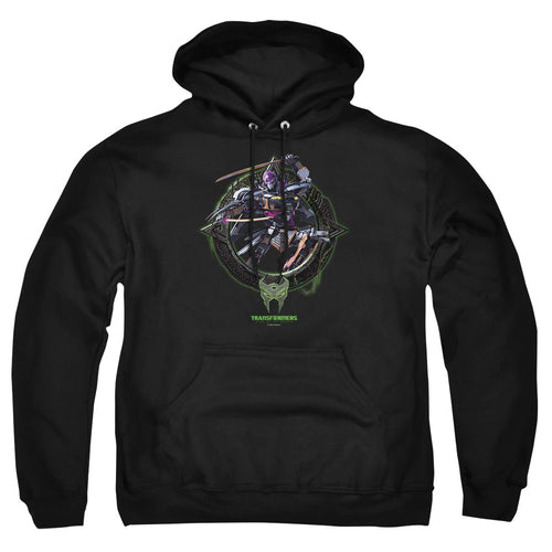 Transformers Nightbird Circle Frame Pullover Hoodie
