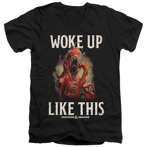Dungeons & Dragons Woke Like This V-Neck T-Shirt
