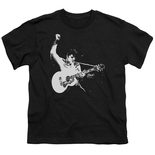 Elvis Presley Black&White Guitarman Youth/Toddler T-Shirt