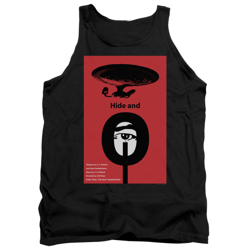 Star Trek Hide and Q Black Tank Top
