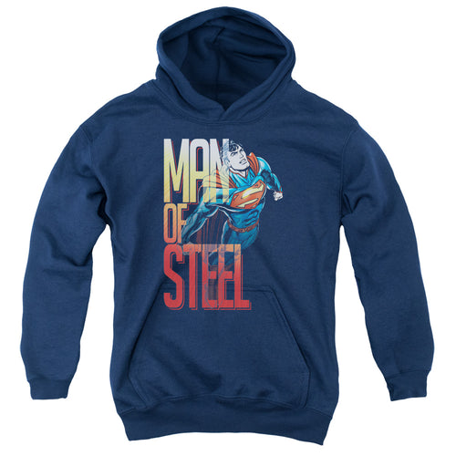 Superman Steel Flight Youth Hoodie