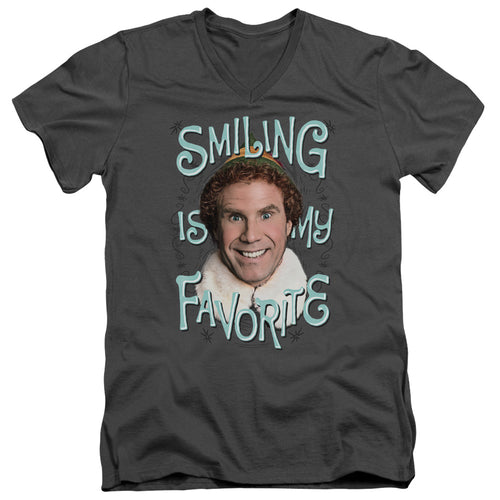 Elf Smiling V-Neck T-Shirt