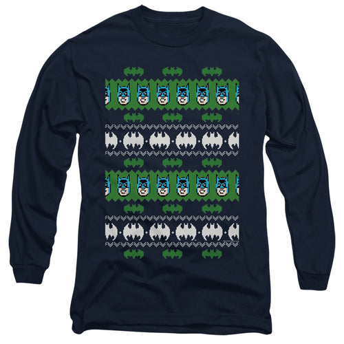 Batman Batman Christmas Sweater Long Sleeve T-Shirt