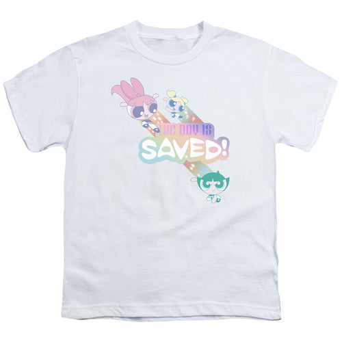 The Powerpuff Girls The Day Is Saved Pastel Youth/Toddler T-Shirt