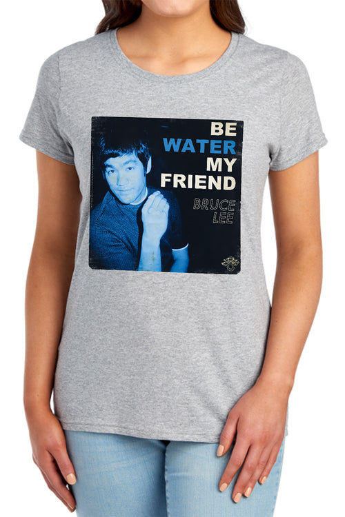 Bruce Lee Water Womens T-Shirt