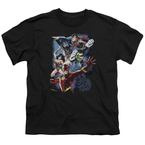 Justice League Galactic Attack Color Youth/Toddler T-Shirt