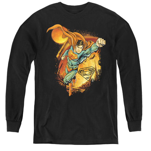 Superman Last Sons Youth Long Sleeve T-Shirt