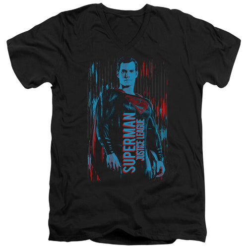Justice League Superman V-Neck T-Shirt
