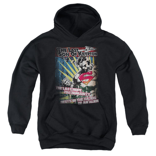 Superman Last Hope Youth Hoodie