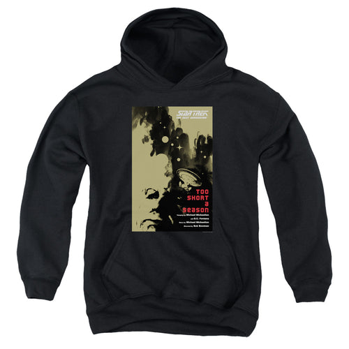 Star Trek Too Short a Season Black Youth Hoodie