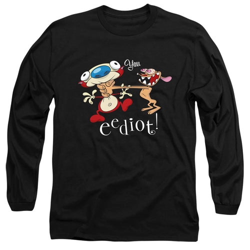 Ren and Stimpy You Eediot Long Sleeve T-Shirt