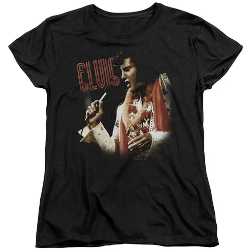 Elvis Presley Soulful Womens T-Shirt
