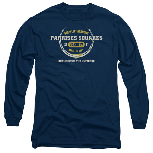 Star Trek Starfleet Academy Parrises Squares Varsity Long Sleeve T-Shirt