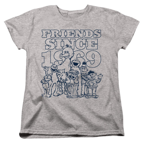 Sesame Street Friends Since Womens T-Shirt