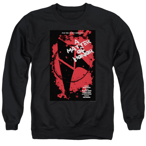 Star Trek A Matter of Honor Black Crewneck Sweatshirt