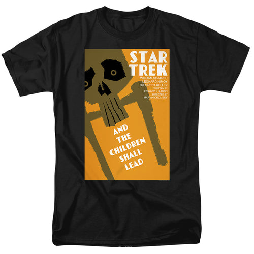 Star Trek Juan Ortiz And the Children Shall Lead Black T-Shirt