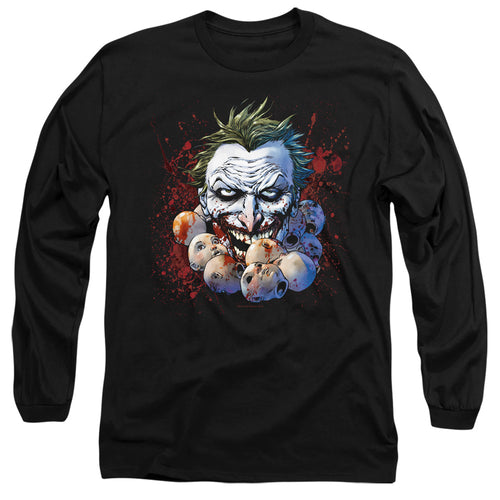 Justice League Doll Heads Long Sleeve T-Shirt