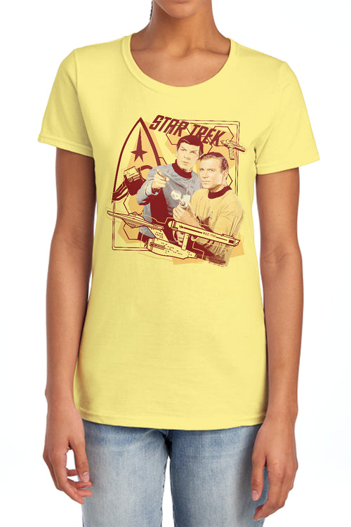 Star Trek Shoot That Thing Womens T-Shirt