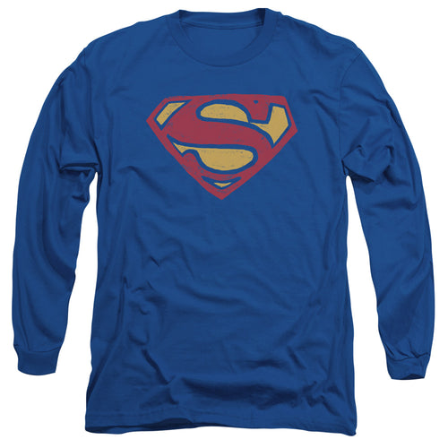 Superman Super Rough Long Sleeve T-Shirt