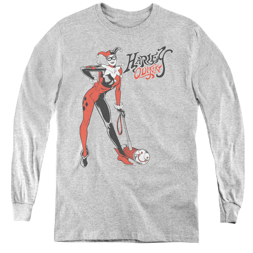 DC Comics Harley Hammer Youth Long Sleeve T-Shirt