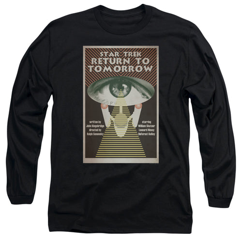 Star Trek Juan Ortiz Return to Tomorrow Black Long Sleeve T-Shirt