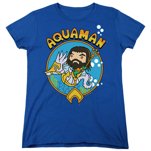 Aquaman Chibi Aquaman Womens T-Shirt