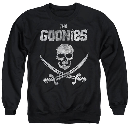 The Goonies Jolly Roger Distressed Crewneck Sweatshirt