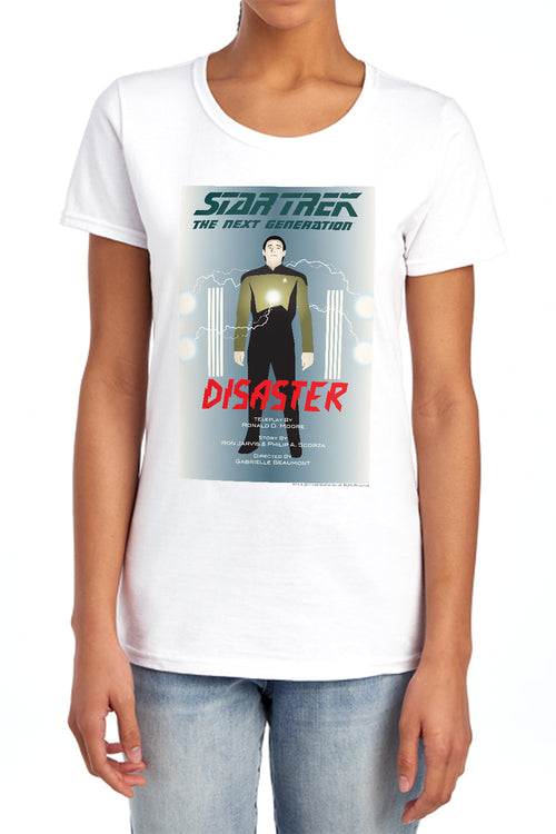 Star Trek Disaster Womens T-Shirt