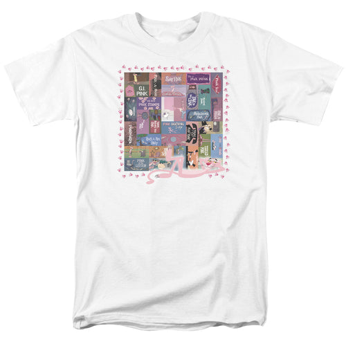 Pink Panther Vintage Titles T-Shirt