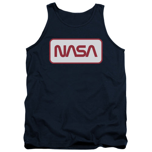 NASA Rectangular Worm Logo Tank Top