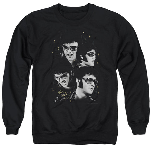Elvis Presley Faces Crewneck Sweatshirt