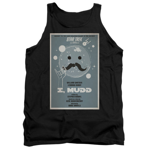 Star Trek Juan Ortiz I Mudd Black Tank Top
