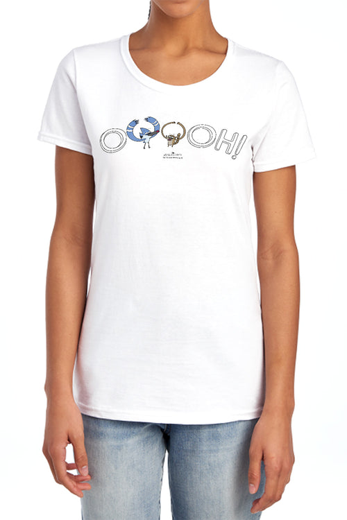 Regular Show Ooooh Womens T-Shirt