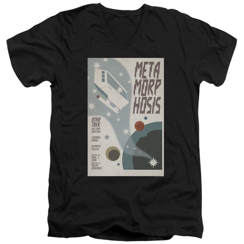 Star Trek Juan Ortiz Metamorphosis Black V-Neck T-Shirt