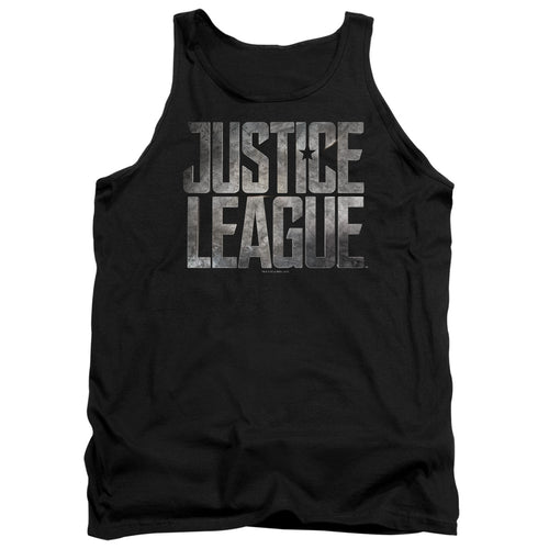 Justice League Metal Logo Tank Top